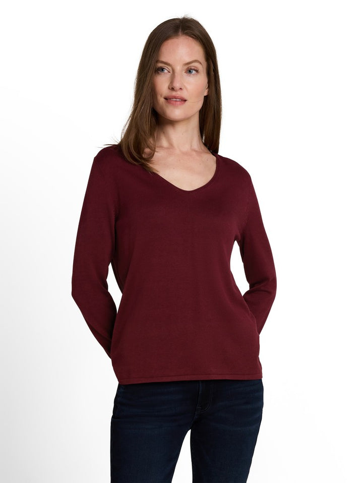 SWEATER BASIC V-NECK