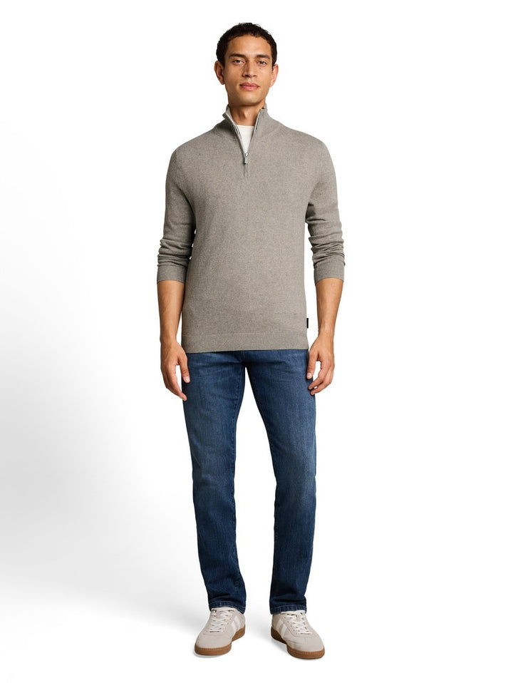 COTTON CASHMERE TROYER KNIT