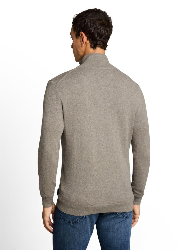 COTTON CASHMERE TROYER KNIT