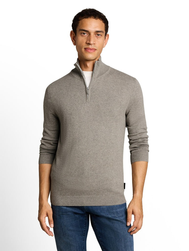 COTTON CASHMERE TROYER KNIT