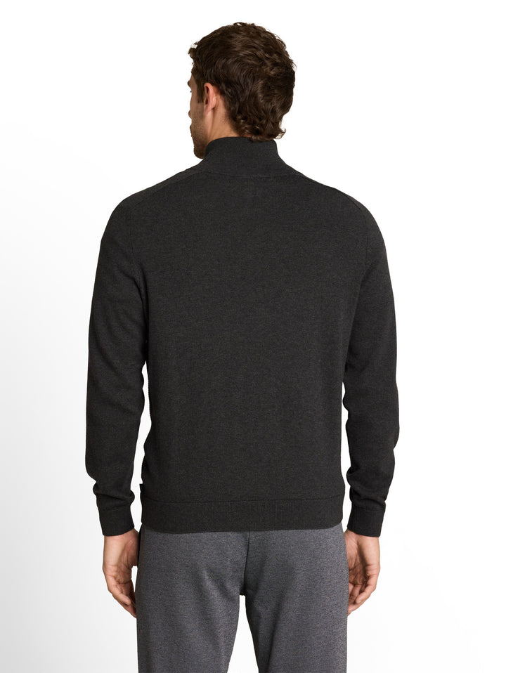 BASIC ZIP JACKET KNIT