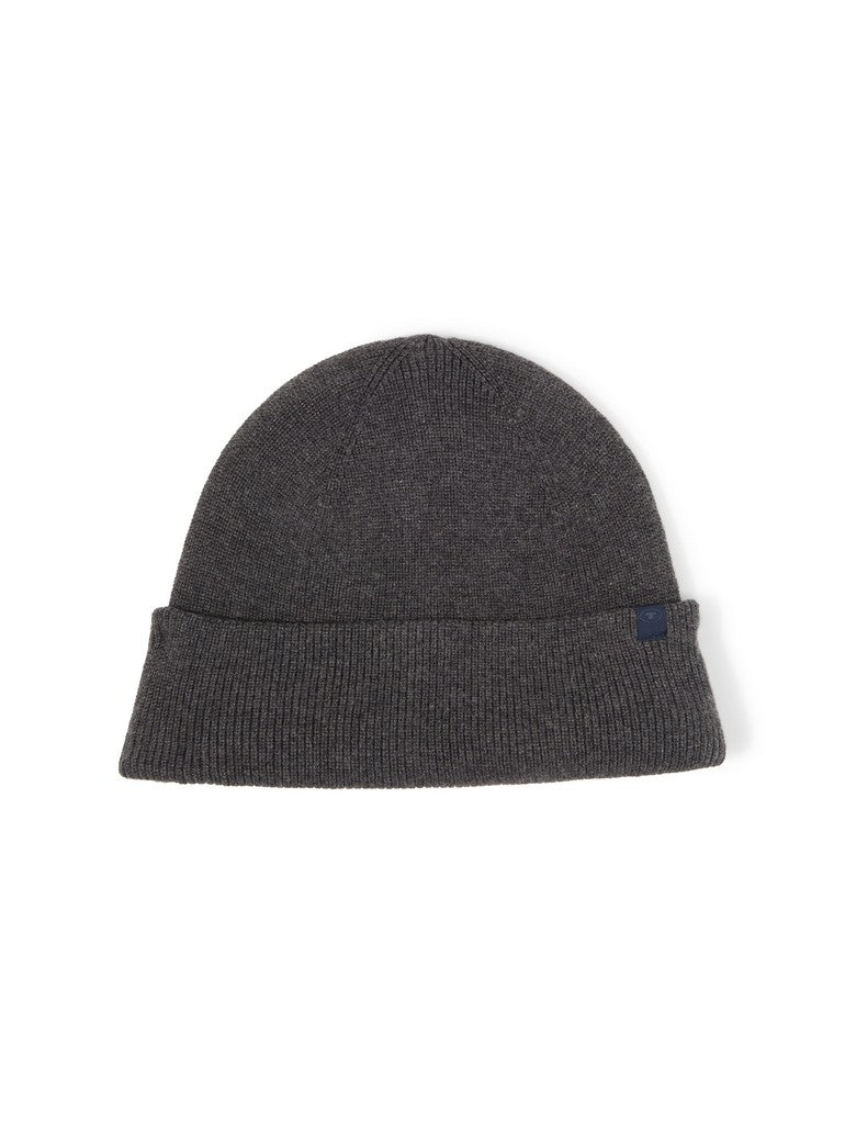 COTTON CASHMERE BEANIE KNIT