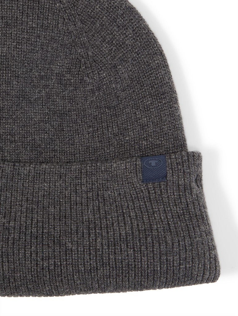 COTTON CASHMERE BEANIE KNIT