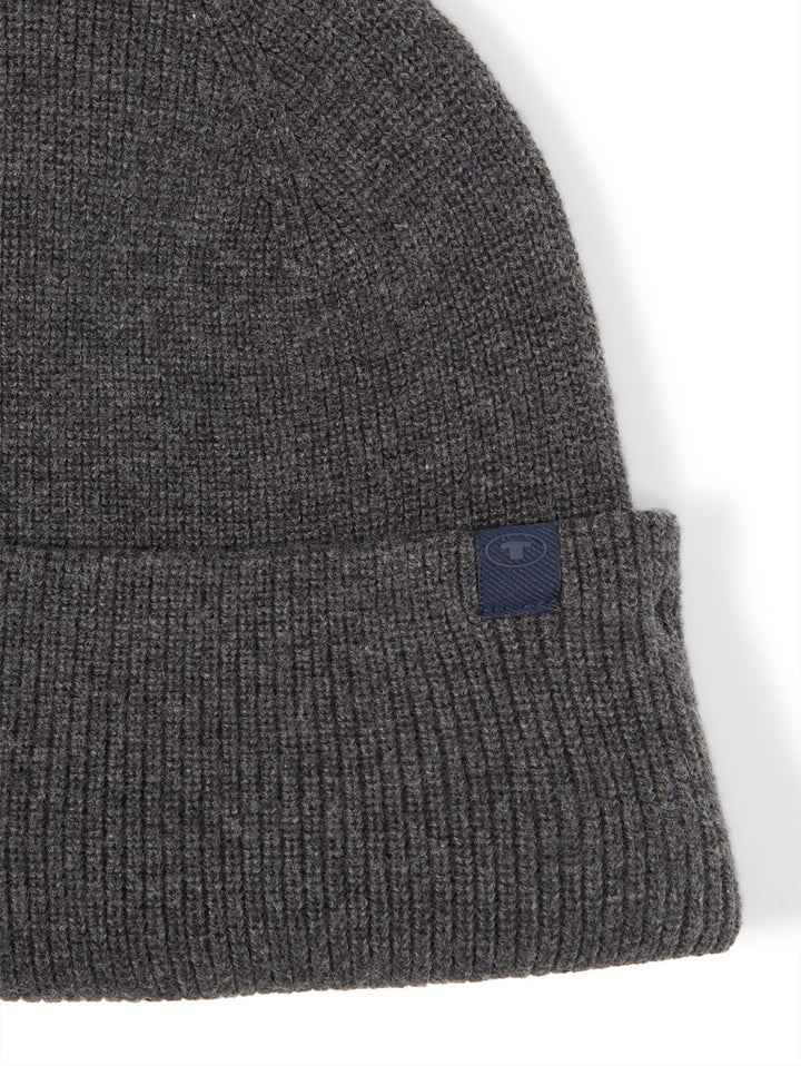 COTTON CASHMERE BEANIE KNIT