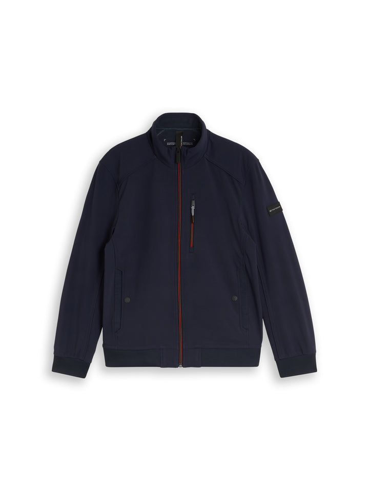 STAND-UP SOFTSHELL JACKET