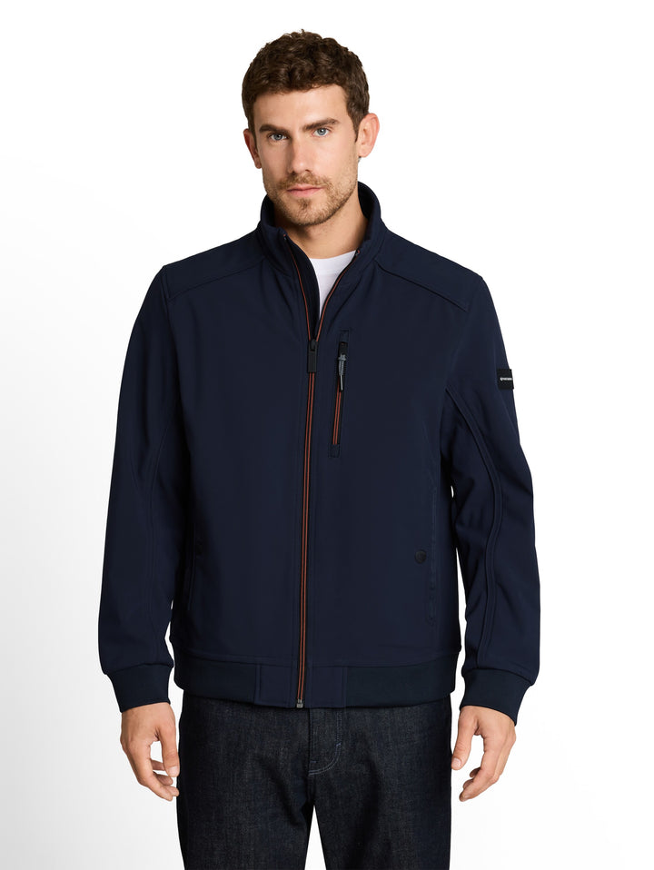 STAND-UP SOFTSHELL JACKET