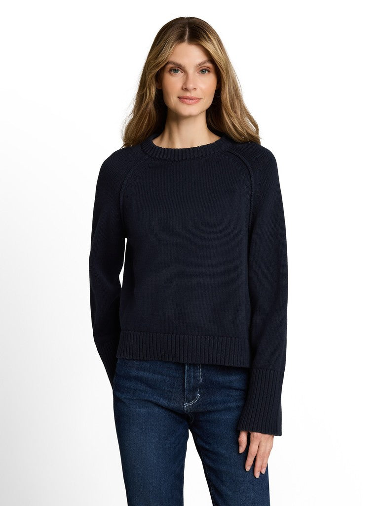 KNIT CLEAN COTTON CREWNECK