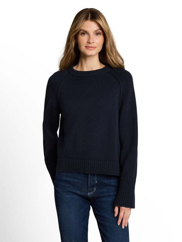 KNIT CLEAN COTTON CREWNECK