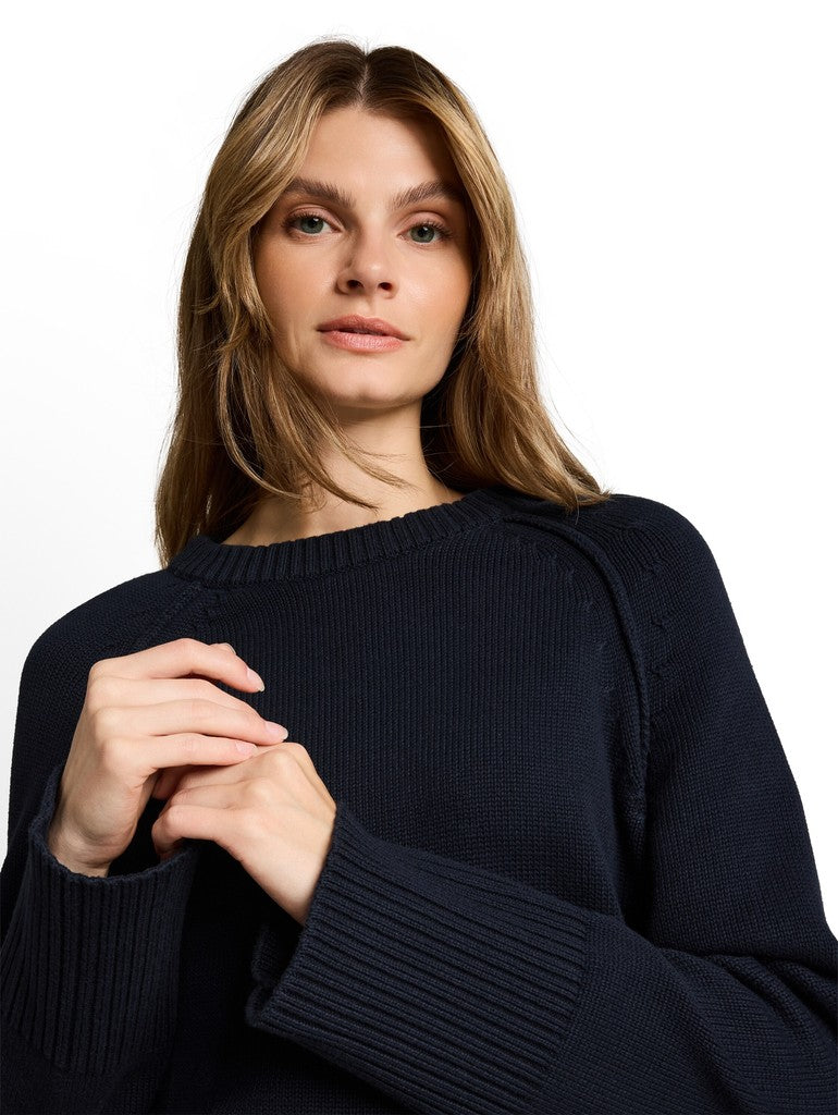 KNIT CLEAN COTTON CREWNECK