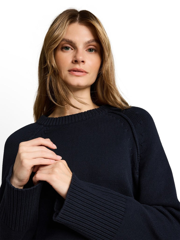 KNIT CLEAN COTTON CREWNECK