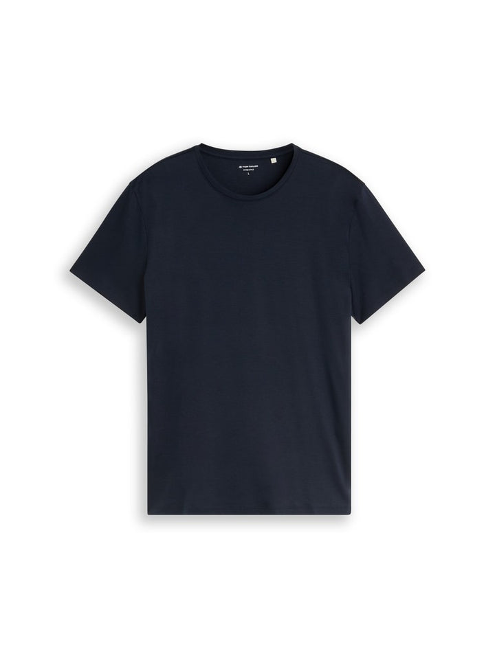 FITTED MERCERIZED T-SHIRT