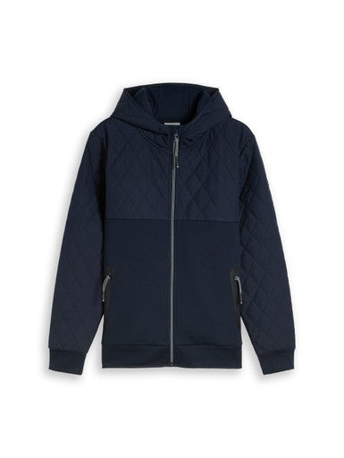 DETAILED STAND-UP JACKET