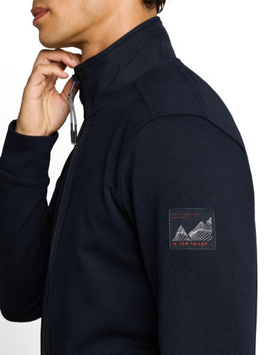 DETAILED STAND-UP JACKET