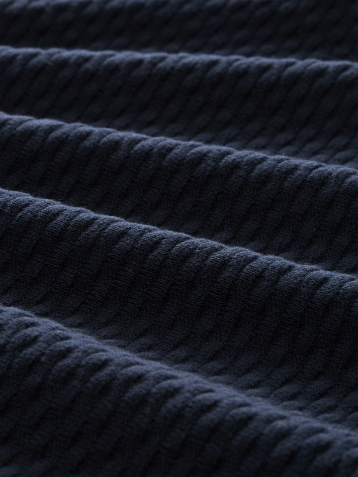 KNIT NEW BUBBLE STRUCTURE SWEATER