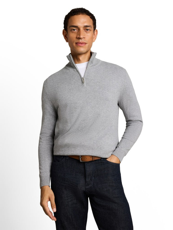 COTTON CASHMERE TROYER KNIT