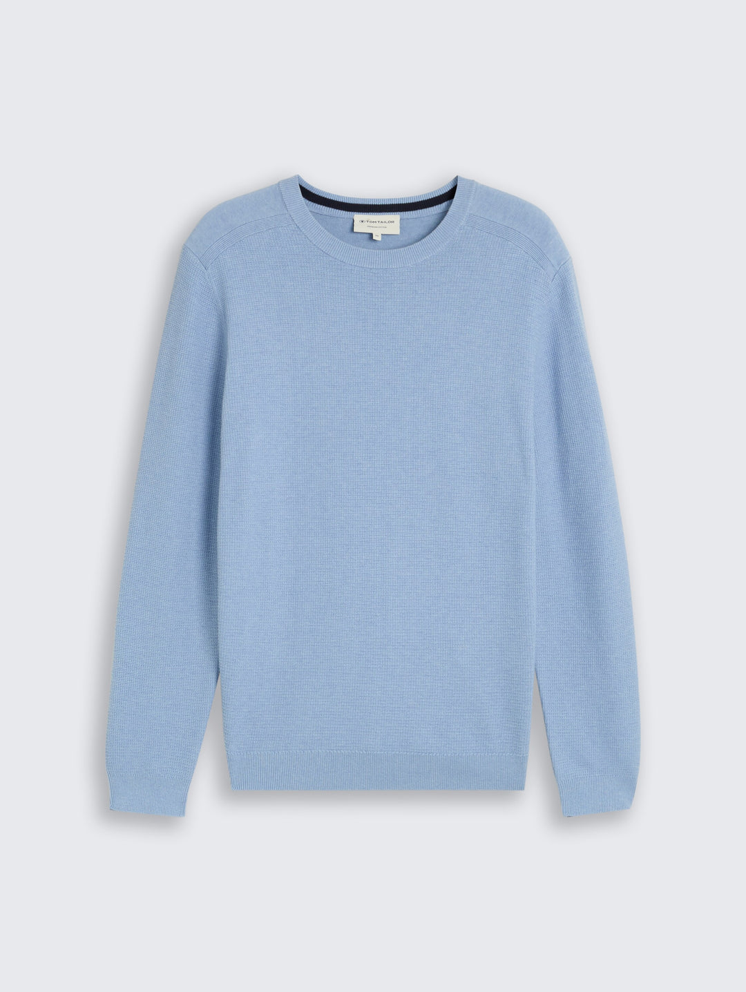 STRUCTURED CREW NECK KNIT