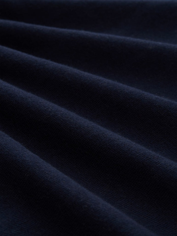 COTTON CASHMERE CREW NECK KNIT