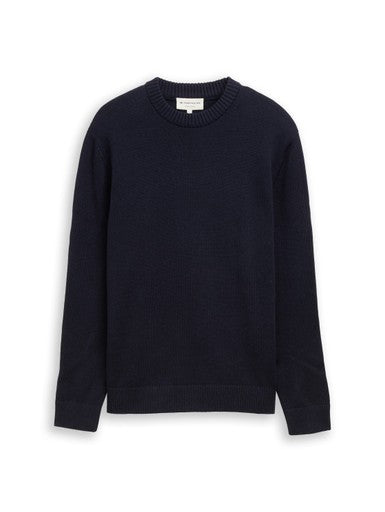 CREW NECK PULLOVER KNIT