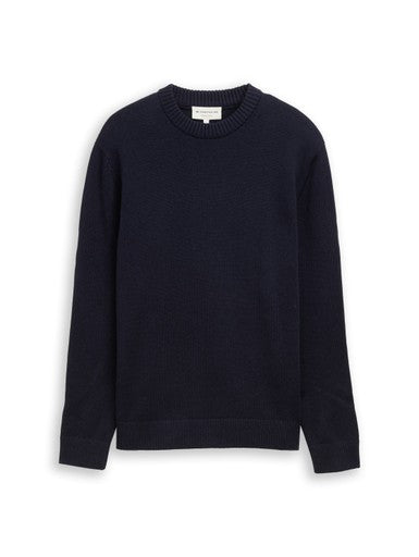 CREW NECK PULLOVER KNIT