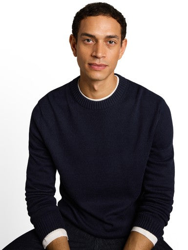 CREW NECK PULLOVER KNIT