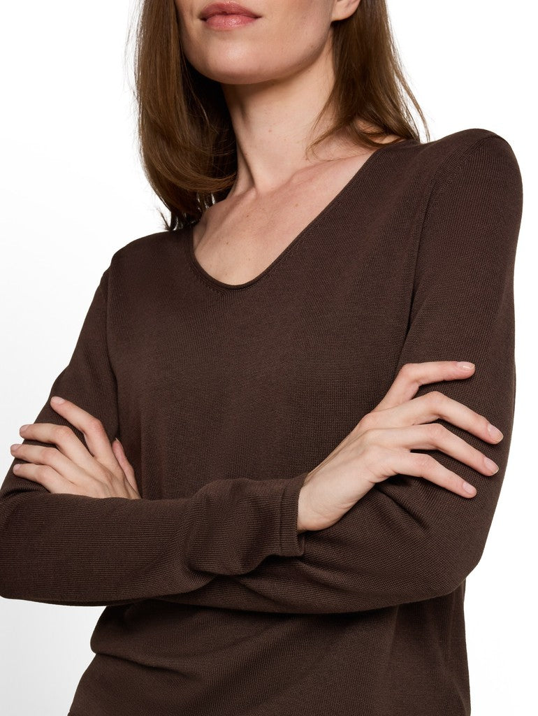 SWEATER BASIC V-NECK