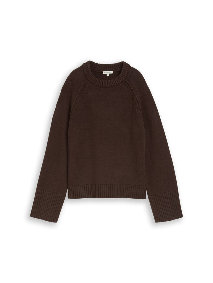 KNIT CLEAN COTTON CREWNECK