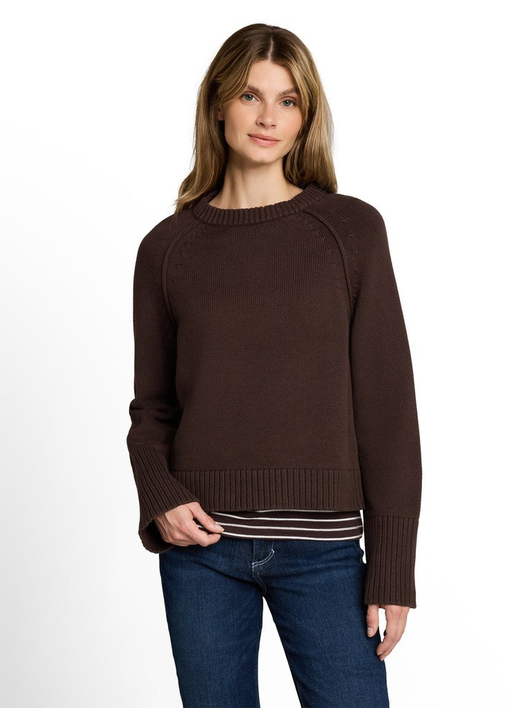 KNIT CLEAN COTTON CREWNECK