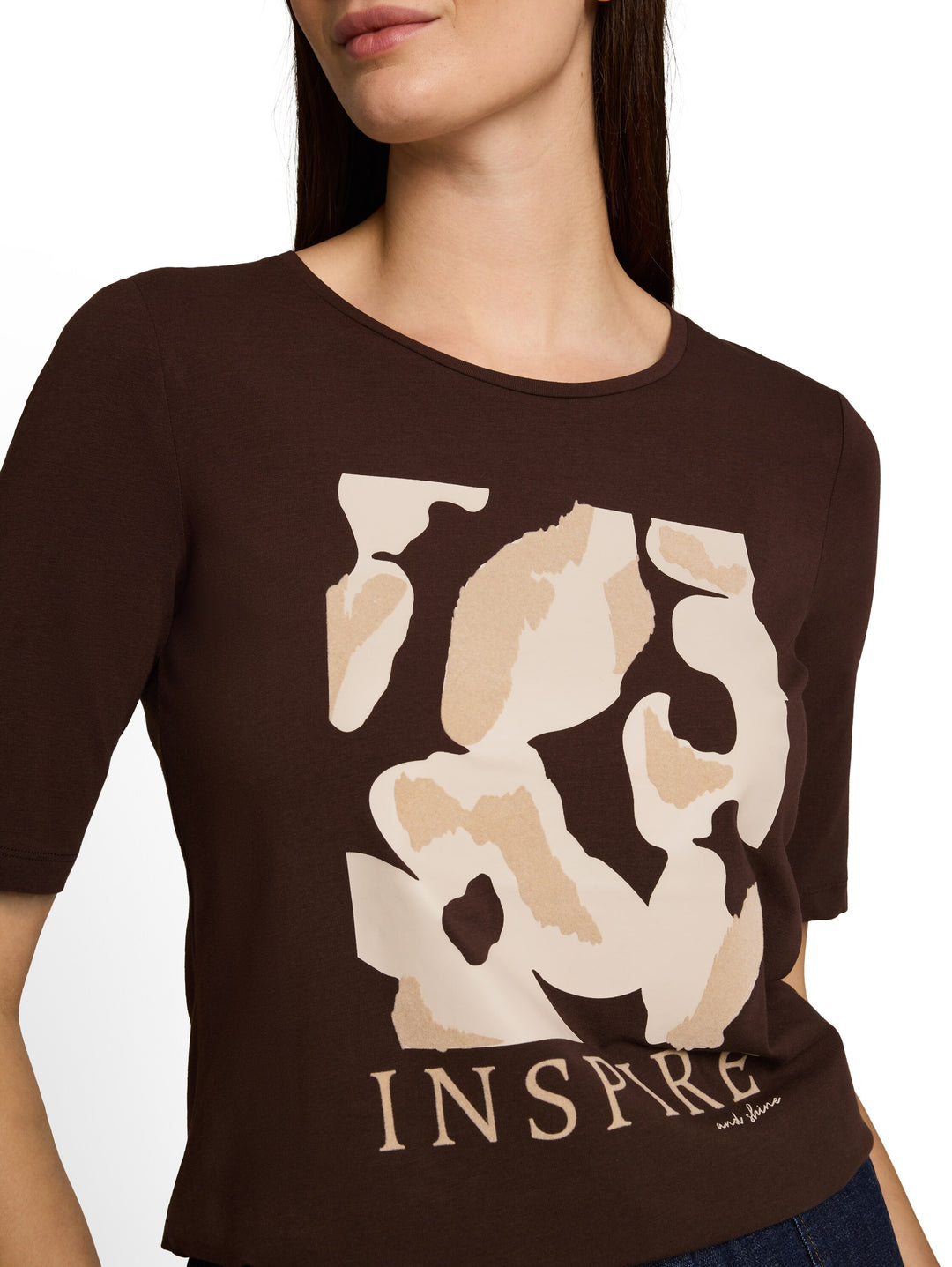 T-SHIRT FEMININE BASIC WITH PRINT