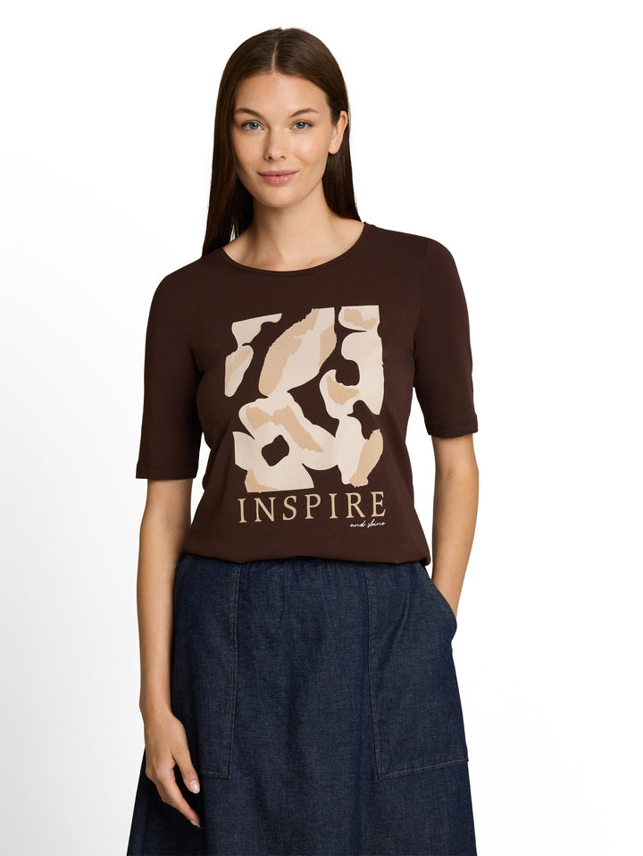 T-SHIRT FEMININE BASIC WITH PRINT