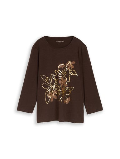 T-SHIRT CREW NECK FRONT PRINT