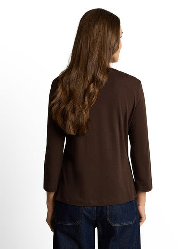 T-SHIRT CREW NECK FRONT PRINT