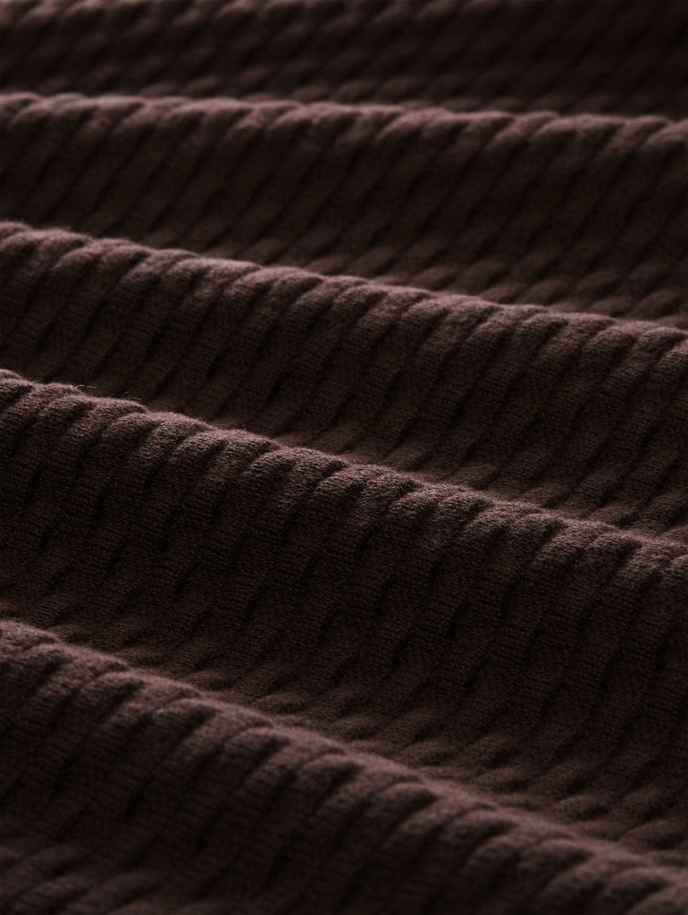 KNIT NEW BUBBLE STRUCTURE SWEATER