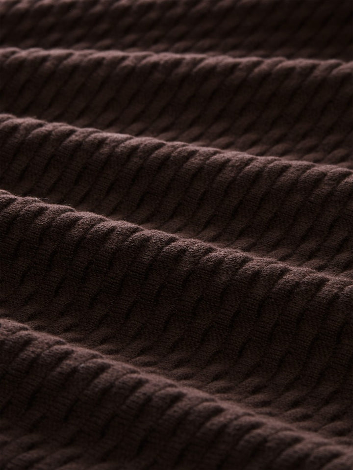 KNIT NEW BUBBLE STRUCTURE SWEATER