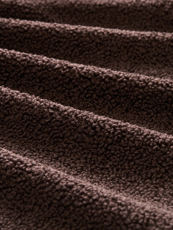 SWEATJACKET TEDDY WITH BUTTONS