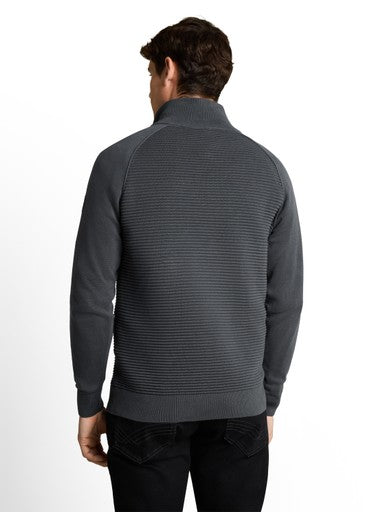 MINIMAL STRUCTURED TROYER KNIT