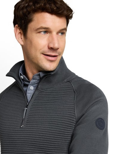 MINIMAL STRUCTURED TROYER KNIT