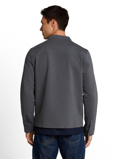 STRUCTURED BOMBER JACKET