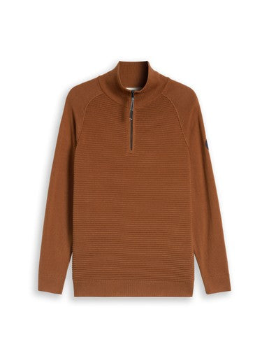 MINIMAL STRUCTURED TROYER KNIT