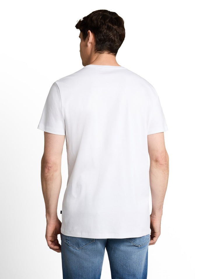 FITTED MERCERIZED T-SHIRT
