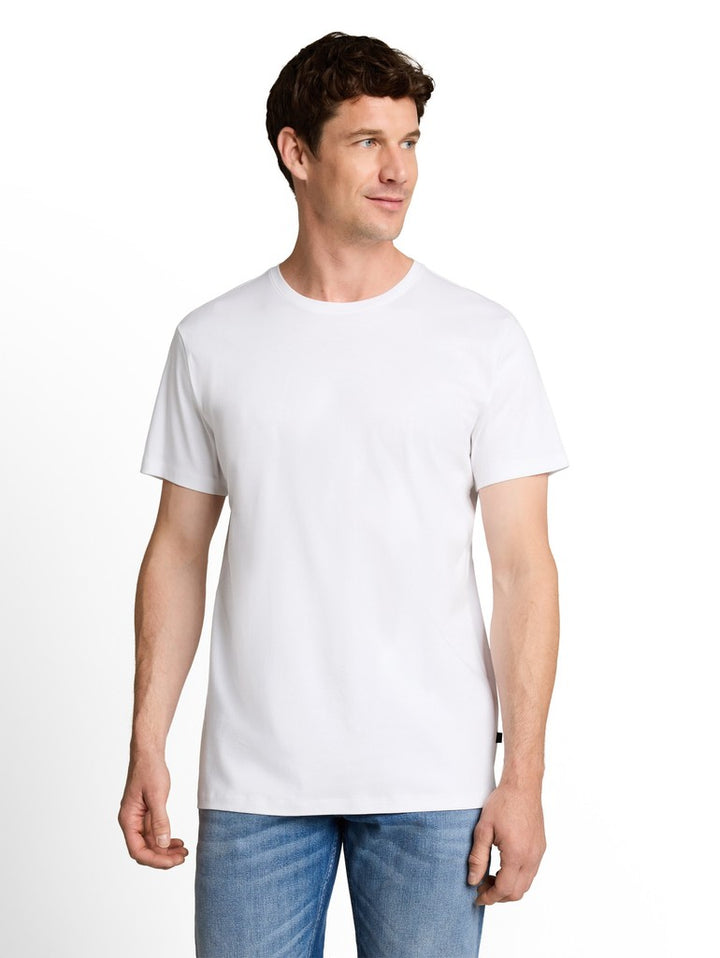 FITTED MERCERIZED T-SHIRT