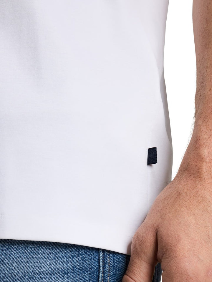 FITTED MERCERIZED T-SHIRT