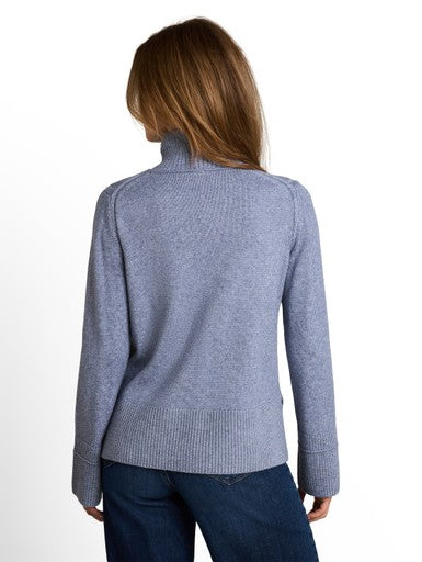 KNIT COSY MOCKNECK SWEATER