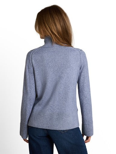 KNIT COSY MOCKNECK SWEATER