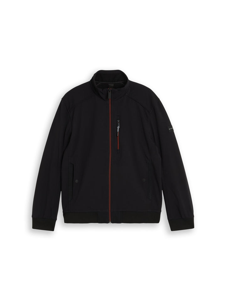 STAND-UP SOFTSHELL JACKET
