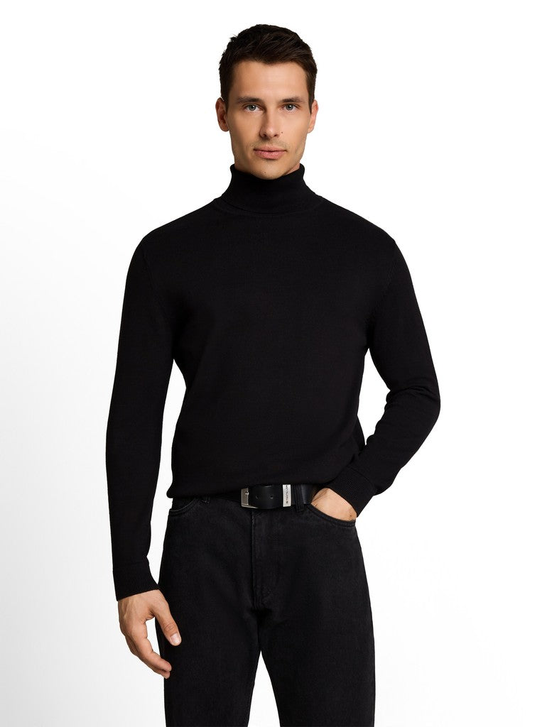 BASIC TURTLE NECK KNIT