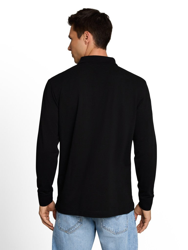 BASIC LONGSLEEVE POLO