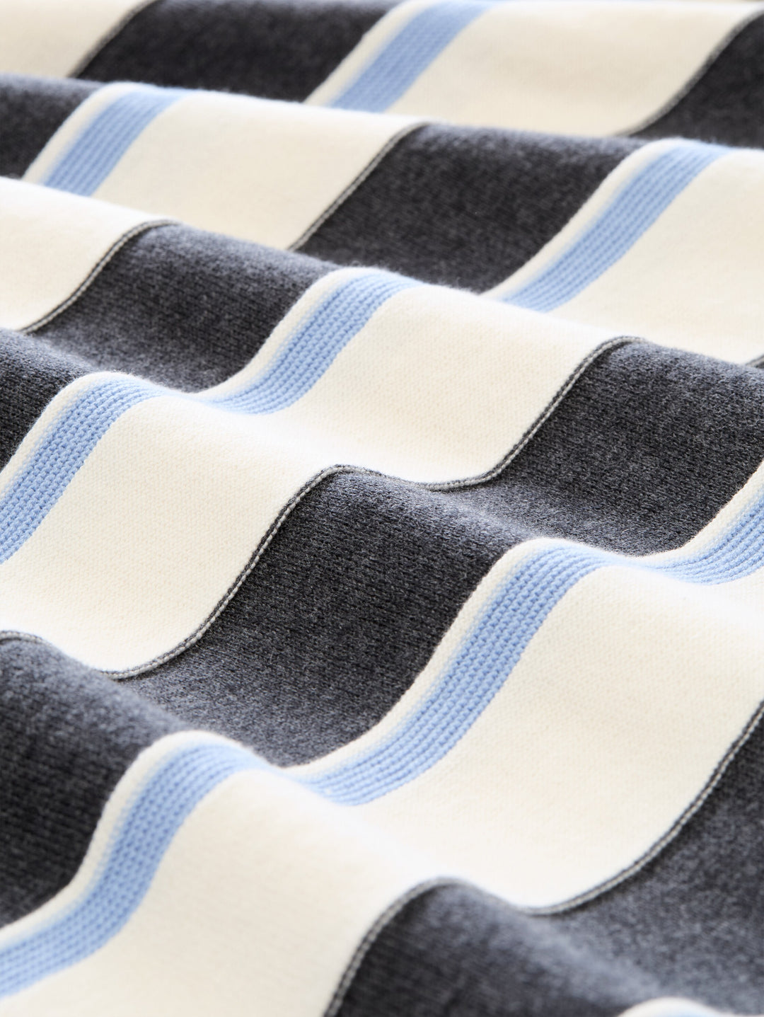 STRIPED CREW NECK KNIT