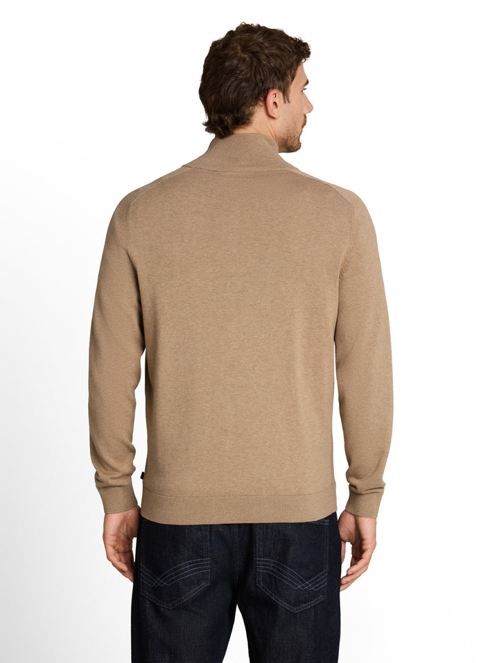 BASIC ZIP JACKET KNIT