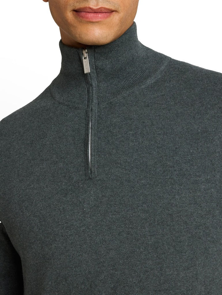 COTTON CASHMERE TROYER KNIT