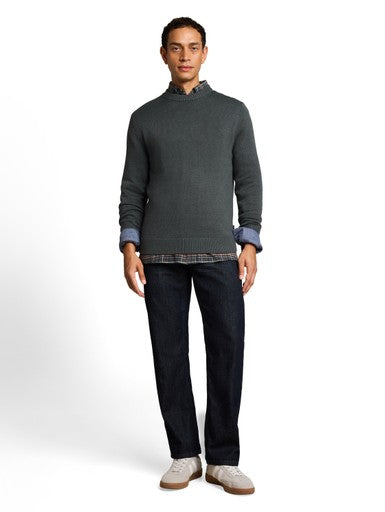 CREW NECK PULLOVER KNIT